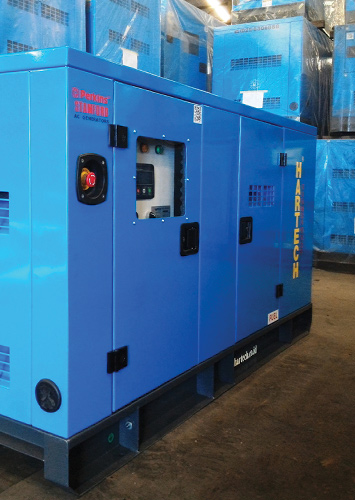 silent type genset yanmar